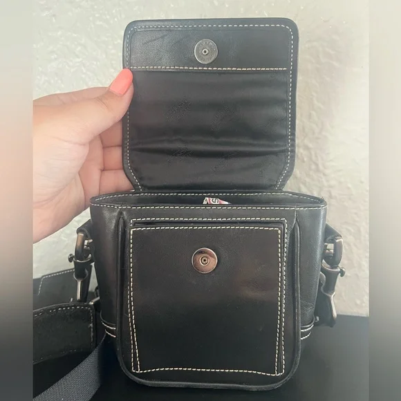 Coach Vintage Rare Legacy Mini Crossbody Purse - Picture 7 of 11